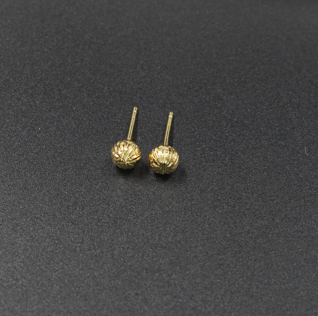 Miniatura 2 de TOPO RODIO DORADO DIAMANTADO #6